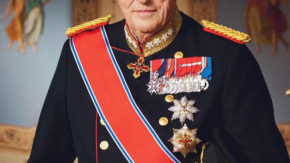 Lenke til artikkel: Kong Harald V er død
